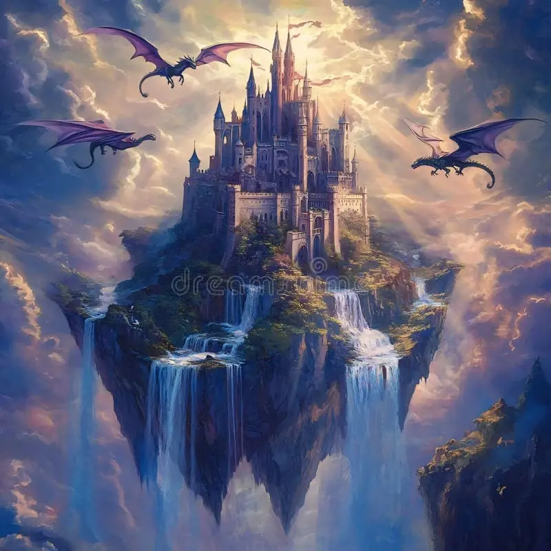 澳门荷官漂浮在星海中的梦幻城堡