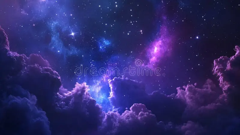 澳门荷官紫色星云梦幻景象