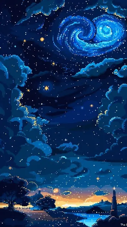 澳门荷官星空艺术画作